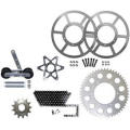 Cg125 Kits de chaînes et de pignons pour motocycles Accessoires pour motocycles Forgeage Pignons et chaînes Petit